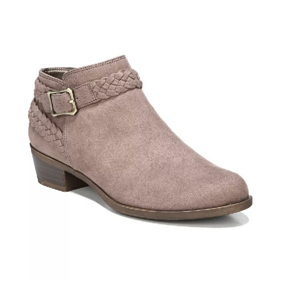 Lifestride Women's Adriana Braided Ankle‎ Boots Size 6M
